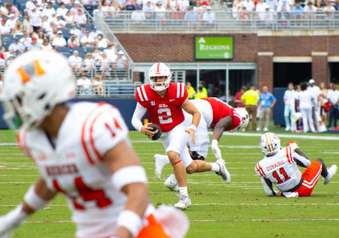 Jaxson Dart Ole Miss vs Mercer